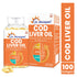 Dr. Morepen COD Liver Oil Softgels and Omega 3 Deep Sea Fish Oil Softgels Combo